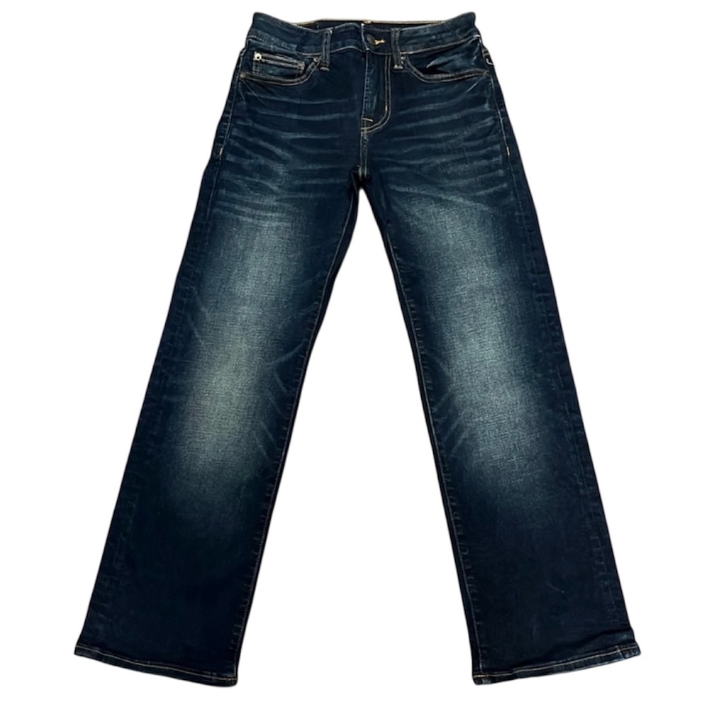 NEW American Eagle Original Men’s Bootcut Jeans 26 x 28 Dark Wash Stretch Denim
